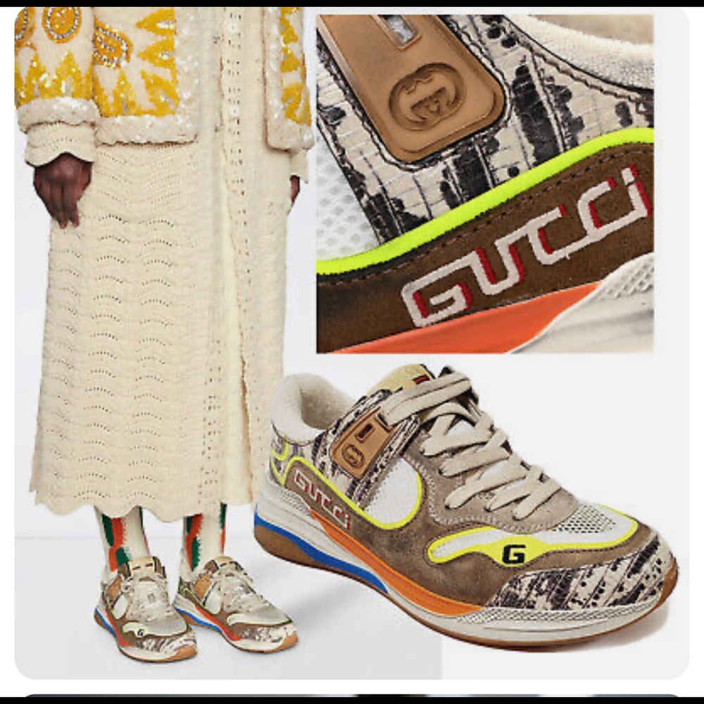 Gucci Ladies Sneakers. Ultrapace series. SKU: 592348 1LH10 9575